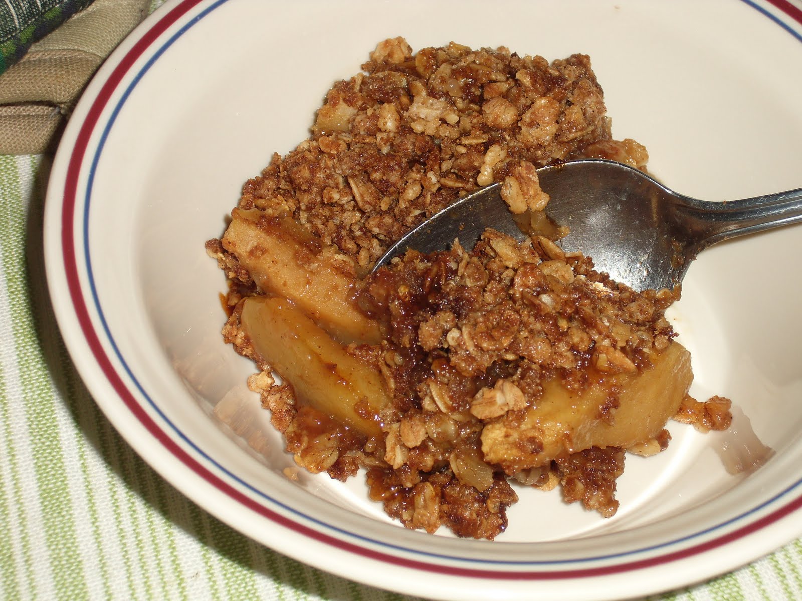 Just Put It In a Crockpot Breakfast Apple Cobbler (aka Apple Brown Betty)