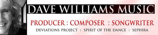 DAVE WILLIAMS MUSIC