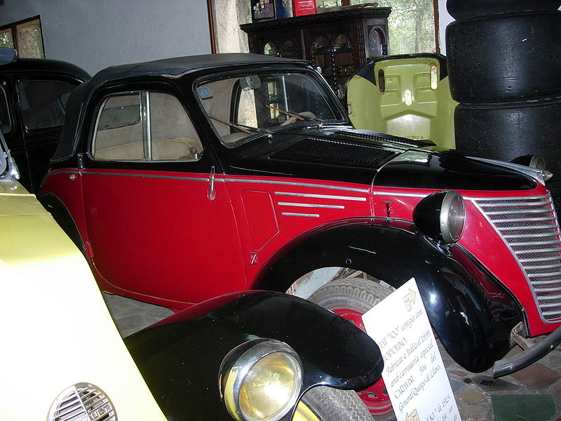 The Fiat 500, commonly known 1936 Fiat Topolino 500. The Fiat 500, commonly known