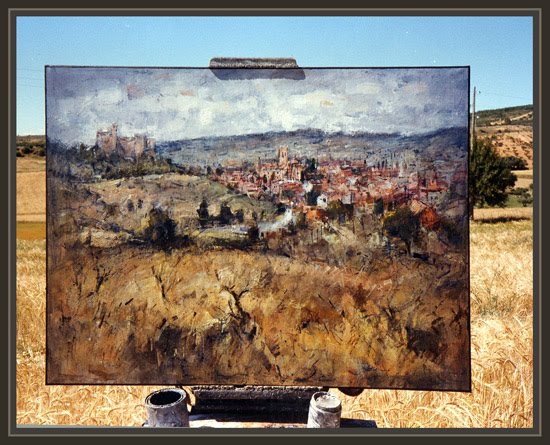 CIFUENTES-GUADALAJARA-PAISAJES-CUADROS-PREMIOS PINTURA-ERNEST DESCALS CIFUENTES-GUADALAJARA-PAISAJES-CUADROS-PREMIOS PINTURA-ERNEST DESCALS