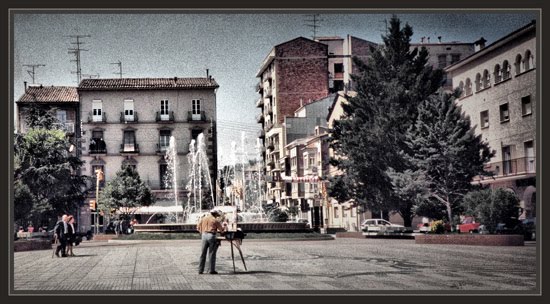 NAVAS-BAGES-AJUNTAMENT-PLAÇA-ERNEST DESCALS-PINTOR-AÑO 1997 NAVAS-BAGES-AJUNTAMENT-PLAÇA-ERNEST DESCALS-PINTOR