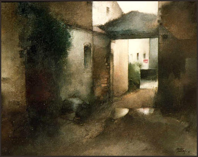 MOLINS DE REI-CUADROS-PINTURA-ERNEST DESCALS MOLINS DE REI-CUADROS-PINTURA-ERNEST DESCALS