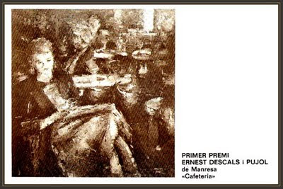 LERIDA-LLEIDA-ERNEST DESCALS-PRIMER PREMIO DE PINTURA EN EL CERCLE DE BELLES ARTS-CATALOGO LERIDA-LLEIDA-ERNEST DESCALS-PINTURA-CERCLE DE BELLES ARTS