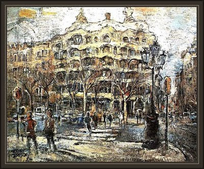 LA PEDRERA-BARCELONA-ERNEST DESCALS-EXPOSICION PINTURA GALERIA ART PETRITXOL LA PEDRERA-BARCELONA-ERNEST DESCALS-EXPOSICION PINTURA GALERIA ART PETRITXOL