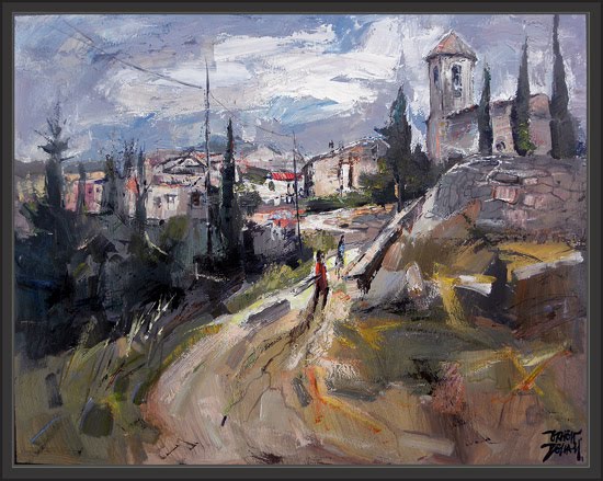 ROJALS-MONTBLANC-PAISAJES-CONCA DE BARBERA-ERNEST DESCALS-CUADROS ROJALS-MONTBLANC-PAISAJES-CONCA DE BARBERA-ERNEST DESCALS-CUADROS