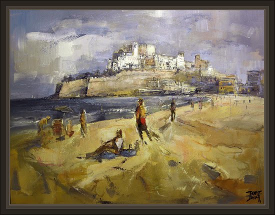 PEÑISCOLA-MAESTRAZGO-MAESTRAT-PLAYA-PLAYAS-CASTILLO-PAISAJES-PINTURA-ERNEST DESCALS PEÑISCOLA-MAESTRAZGO-MAESTRAT-PLAYA-PLAYAS-CASTILLO-PAISAJES-PINTURA-ERNEST DESCALS