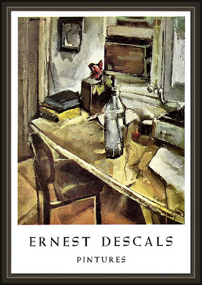 TERRASSA-AMICS DE LES ARTS-CATALOGO-EXPOSICION-PINTURA-ERNEST DESCALS