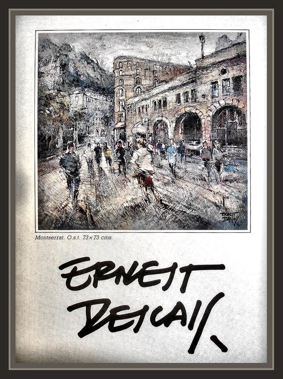 SANT CUGAT DEL VALLES-ESPOSICIONES-PINTURA-CATALOGOS-PINTORES-ERNEST DESCALS SANT CUGAT DEL VALLES-ESPOSICIONES-PINTURA-CATALOGOS-PINTORES-ERNEST DESCALS