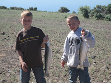noah & me fishing at otter creek