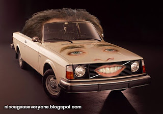 Beige Volvo