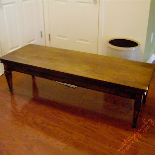 Vintage Junky Creating Character How To Turn A Coffee Table