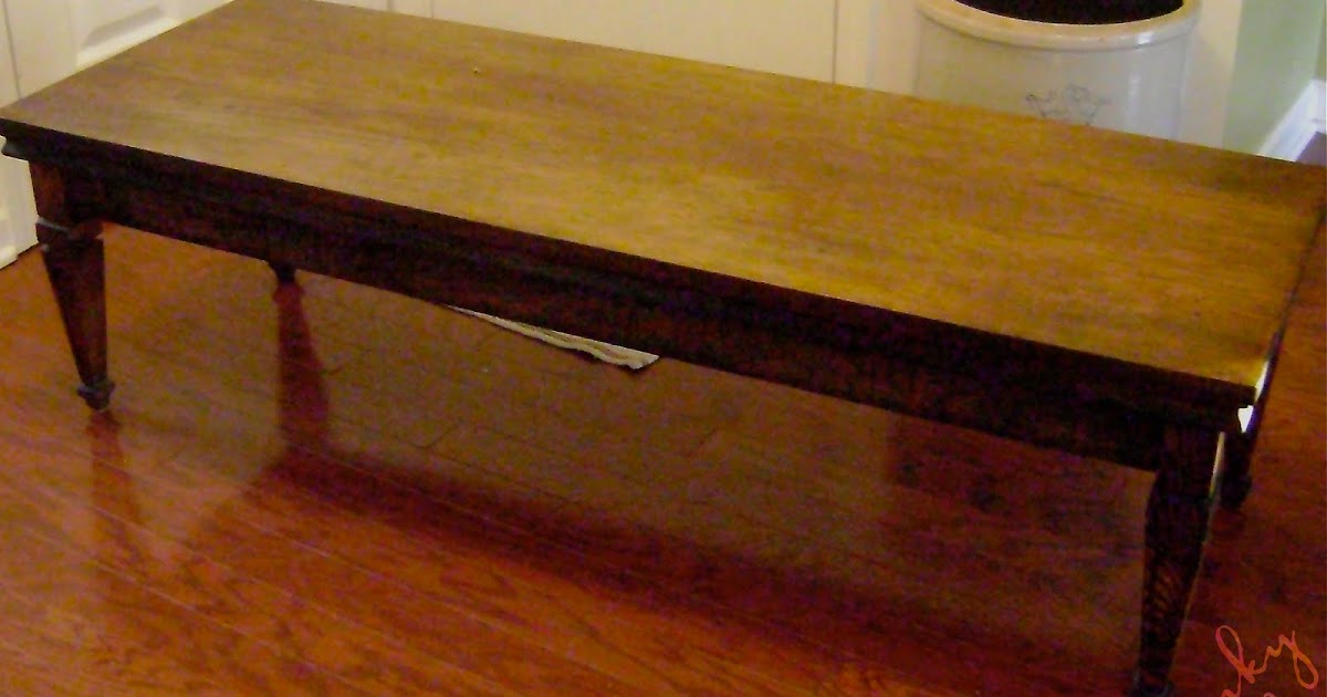 Vintage Junky Creating Character How To Turn a Coffee Table into an