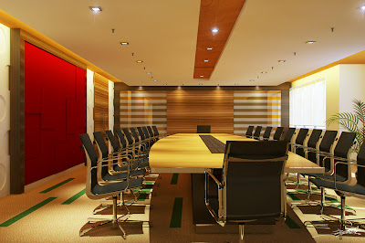 Luxury-modern-conference-hall-with-black-chairs