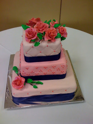 Here 39s La La 39s cake that was my first wedding cake Here 39s La La 39s cake that was my first wedding cake