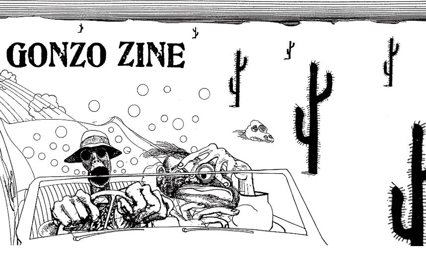 : [Gonzo Zine]: wired into a survival trip