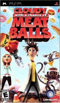 Cloudy With a Chance of Meatballs PSP