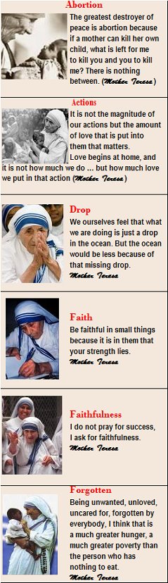 Mother Teresa Quotes