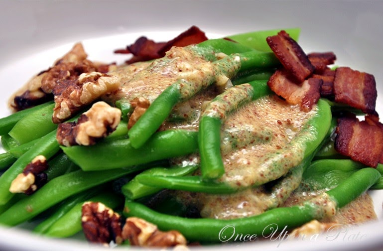Once Upon a Plate The Recipes Green Bean and Bacon Salad