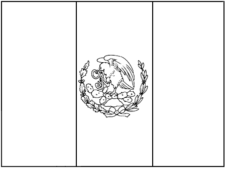 Bandera de México para colorear. Publicado por Eduardo Sibrián en 08:59 Bandera de México para colorear. Publicado por Eduardo Sibrián en 08:59