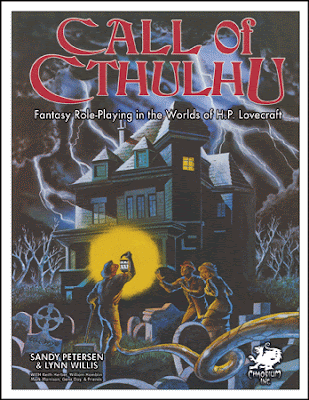 Portada de call of Cthulhu (ed. 25º aniversario)
