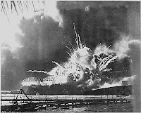 Destroyer USS Shaw Explodes