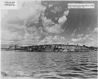 USS+Oklahoma+-+View from off-shore with ship in about 70 degree position