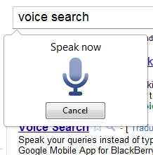 voice search voice search