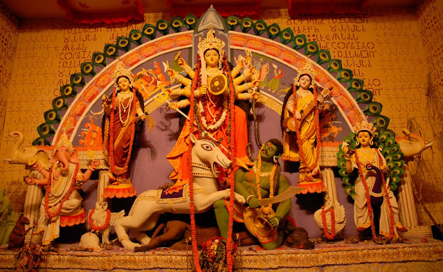 Amra Sabai, Calcutta - Durga Puja 2009, Nikon D200