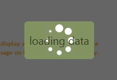 AJAX Loading Panel