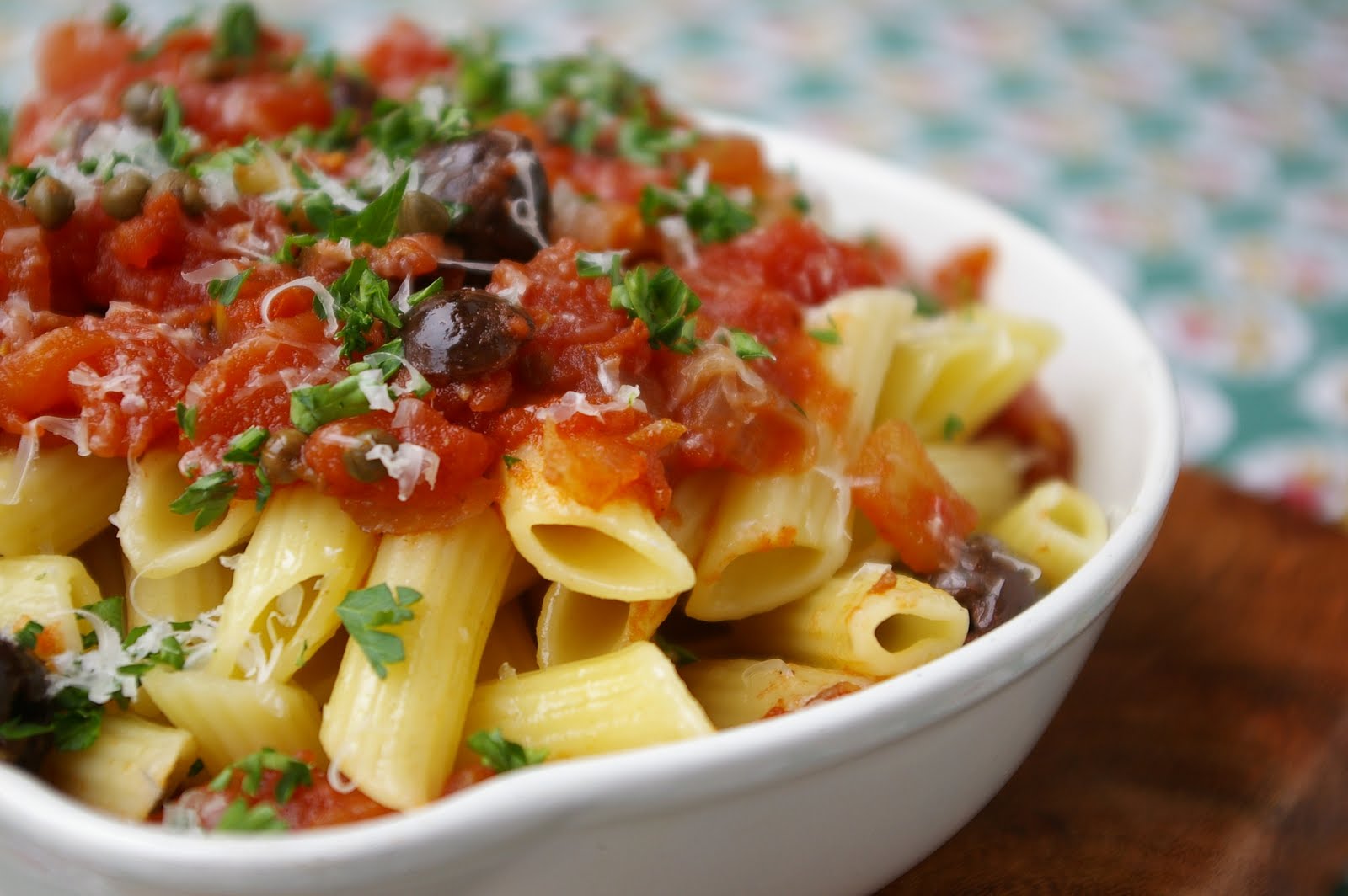 Sweet Karoline Puttanesca Sauce Two Ways