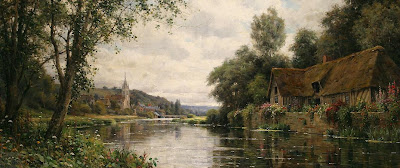 Landscape Painting by American Artist Louis Aston Knight