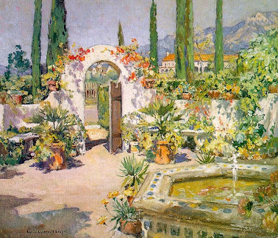 Painting by American Impressionist Artist Colin C. Cooper