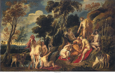 Painting by Flemish Baroque Painter Jacob Jordaens
