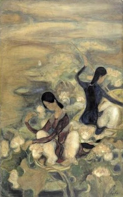 Women Painting by Vietnamese Artist Le Pho