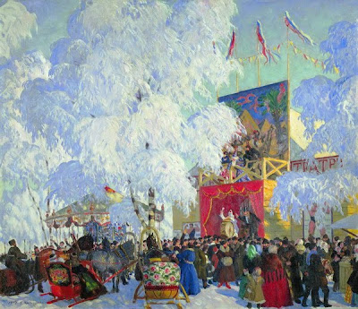 Paintings by Boris Kustodiev Russian Artist