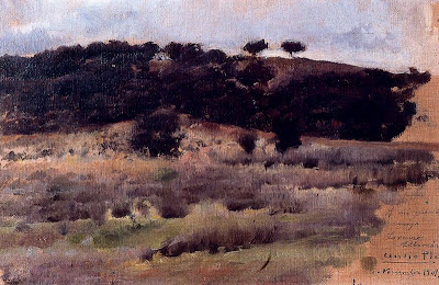 Landscape Paintings by  Cecilio Pla y Gallardo Spanish artist