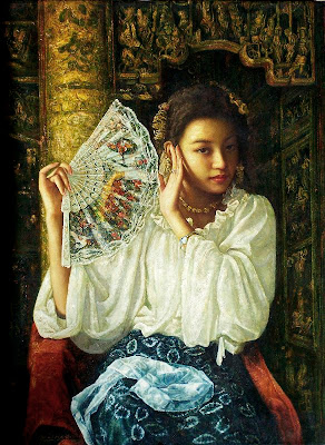 Women in Painting by Chinese Artist Di Lifeng