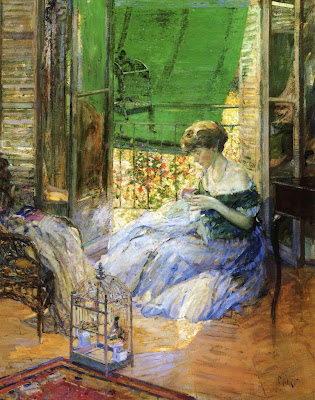 Painting by American Impressionist Artist Richard Emil Miller