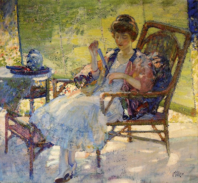 Women in Painting by American Impressionist Artist Richard Emil Miller