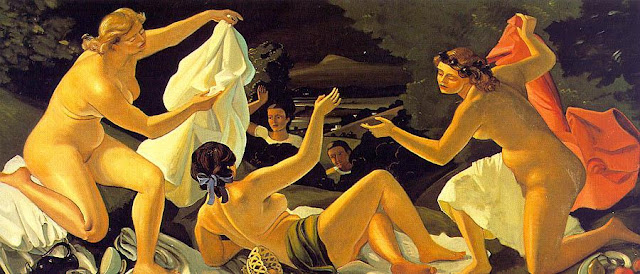 Painting by French Fauvist Artist Andre Derain