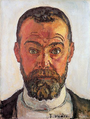 Portrait Painting by Swiss Art Nouveau Artist Ferdinand Hodler