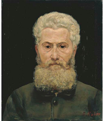 Portrait Painting by Swiss Art Nouveau Artist Ferdinand Hodler