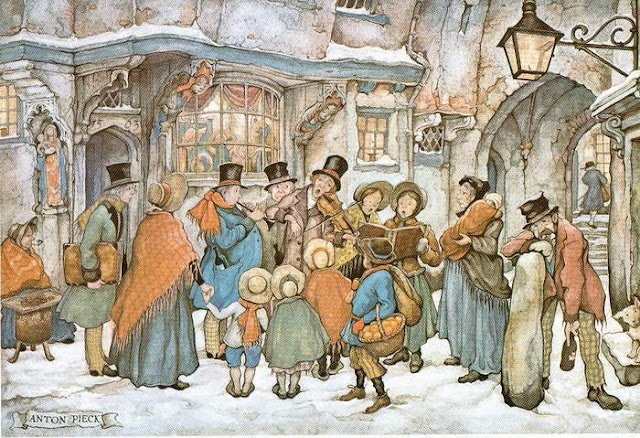 Anton Pieck Dutch painter, graphic artist,watercolour, etchings, woodcarvings, engravings