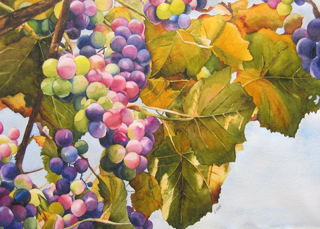 Linn Miller. Watercolors and Pastels