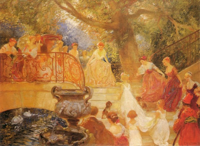 Oil Painting by Gaston de LaTouche French Artist