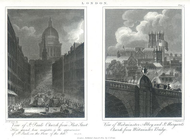 Views of London-old prints and engraving,London in 18-19 centuries