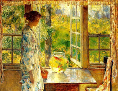 Painting by Frederick Childe Hassam