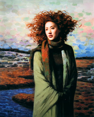 Women in Painting by Chinese Artist Xie Chuyu