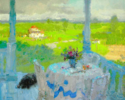 Impressionist Painting by Zhang Jing Sheng