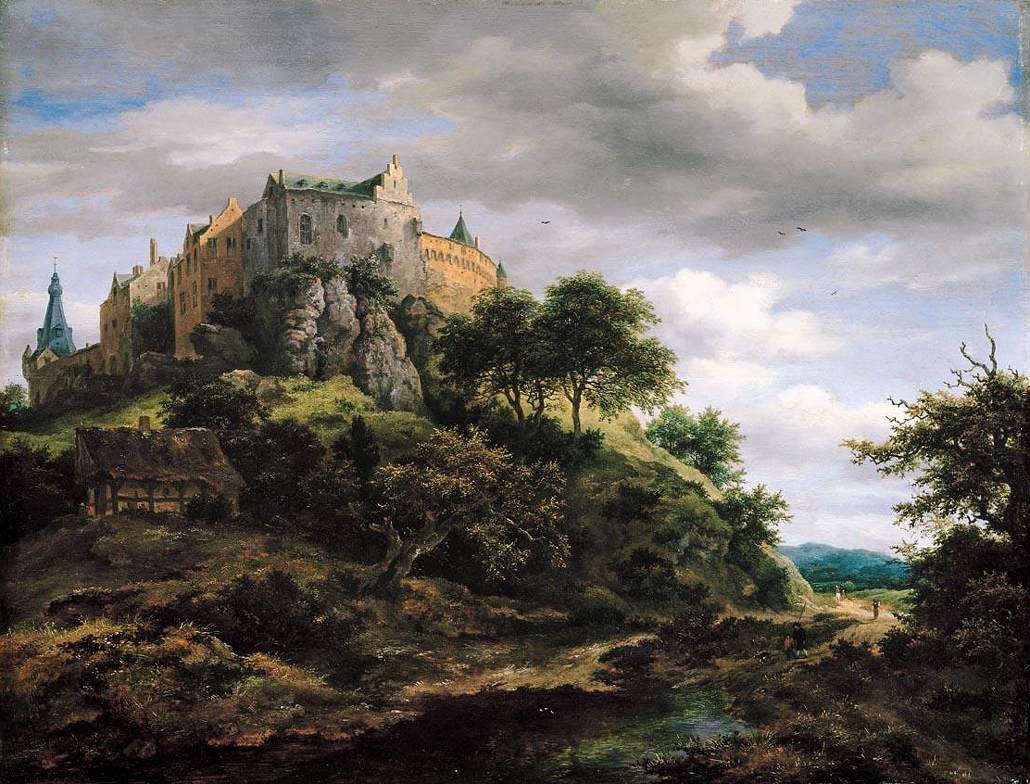[jacob-isaackszon-van-ruisdael+view-of-bentheim-castle-from-the-north-+1652.jpg]